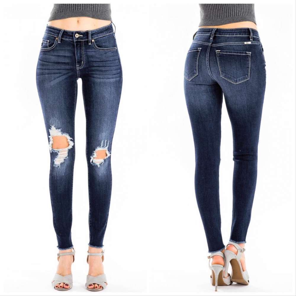NEW‼️SKINNY ANKLE DISTRESSED - Jeans